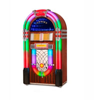 Crosley CR1215A-WA Digital LED Jukebox with Bluetooth - Walnut